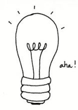 lightbulp moment